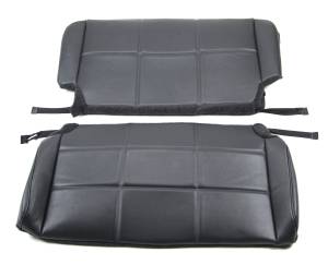 Seatz Manufacturing - JEEP TJ Wrangler 2-Tone 1997-2002 Upholstery kit for Rear Bench seat