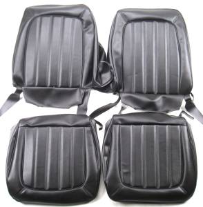 Seatz Manufacturing - Ford 1980-1986 Bronco Low Back Buckets Seat Upholstery Kit - Fits Ford Full Size Bronco