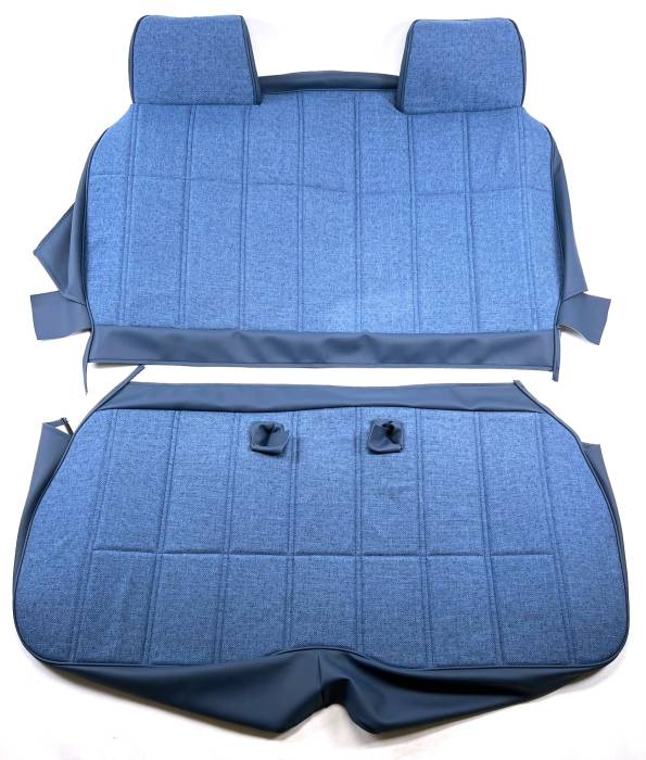 Toyota Pickup Bench Seat Upholstery Blue Vinyl Blue Tweed Face