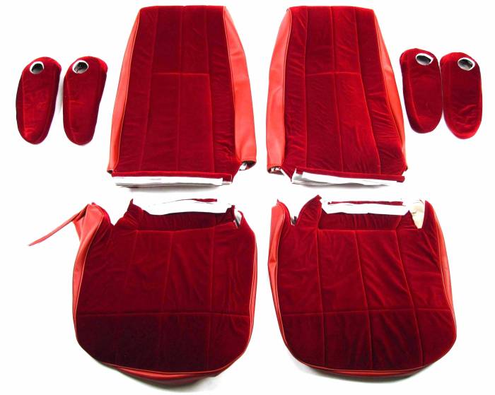 Ford Bronco Front High Back Bucket seats upholstery with 2 arm rests per seat