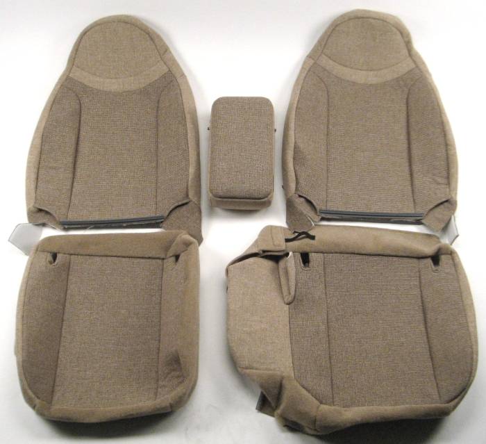 Ford Ranger 60/40 seat style Upholstery kit - vinyl with Tweed Face