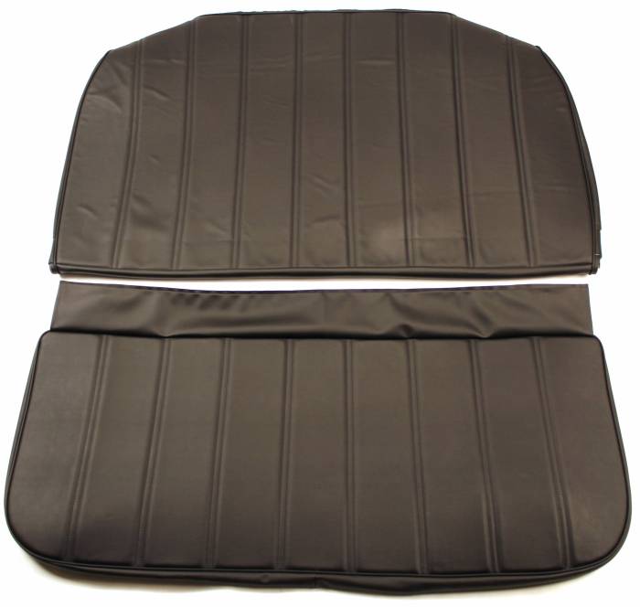 54840 Black Vinyl Channel Style Open Back