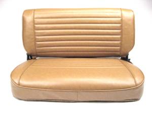 Seatz Manufacturing - JEEP CJ Style 1976-1986 Upholstery kit for Folding Rear Bench seat *73V Bright Red Only* - Image 5