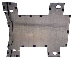 CJ8 Rear Floor Carpet piece * Version for Bulkhead Wall Removed!