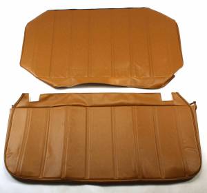 55740 All Vinyl Bench Seat upholstery kit face up 