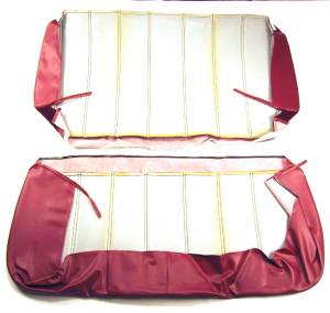 56740 Velour Face with Vinyl Boxing Upholstery kit Face down