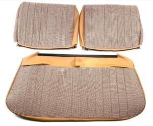 Ford Trucks 1948 - 1990's - Ford F Series Pickups 1973-newer - Seatz Manufacturing - Ford 1987-1991 Split Backrest Bench Seat Upholstery Kit - Fits Ford F Series Pickups