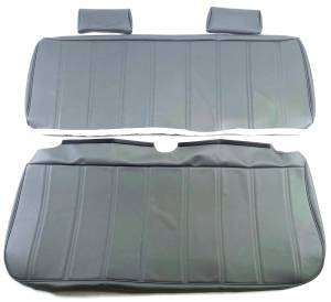 Dodge Ram Pickup Bench seat upholstery - Channel Style with optional Headrest covers