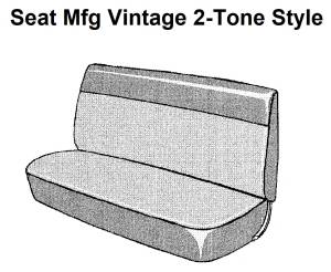 Seatz Manufacturing - Dodge Dakota 1987-1996 Pickup Bench Seat Upholstery Kit - Image 8