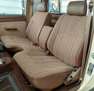 Toyota Pickup 1984-1988 Bench Bottom/Bucket Backrests with Folding Arm Rest Upholstery Kit