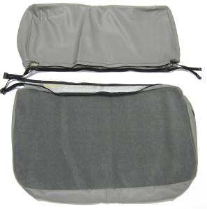 Seatz Manufacturing - JEEP YJ Style 1986-1990 Upholstery Kit for Folding Rear Bench Seat *2-Tone* - Image 2