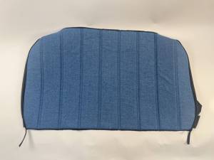 Vinyl/Tweed Backrest Front