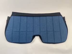 Vinyl/Tweed Bench Bottom with 6.5" Notch