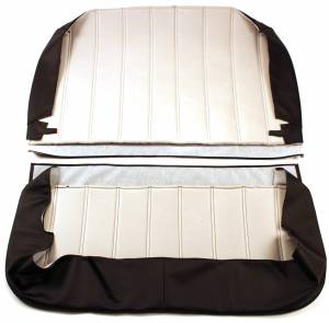 54840 Black Vinyl Channel Style Open Back