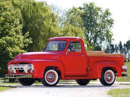 Ford Trucks 1948 - 1990's - Ford F Series Pickups 1953-1956