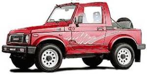 Suzuki Samurai & Sidekick - Suzuki Samurai 1986-1995